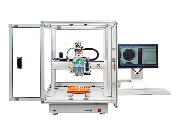 精密视觉自动点胶机