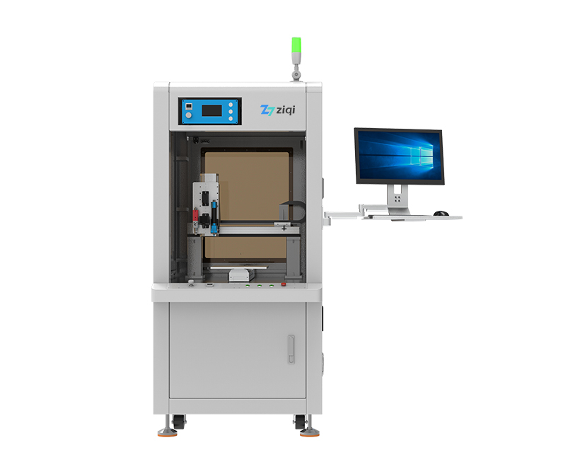 落地式CCD视觉单工位螺杆阀点胶机