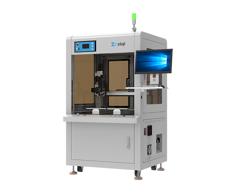 落地式CCD视觉双工位螺杆阀点胶机