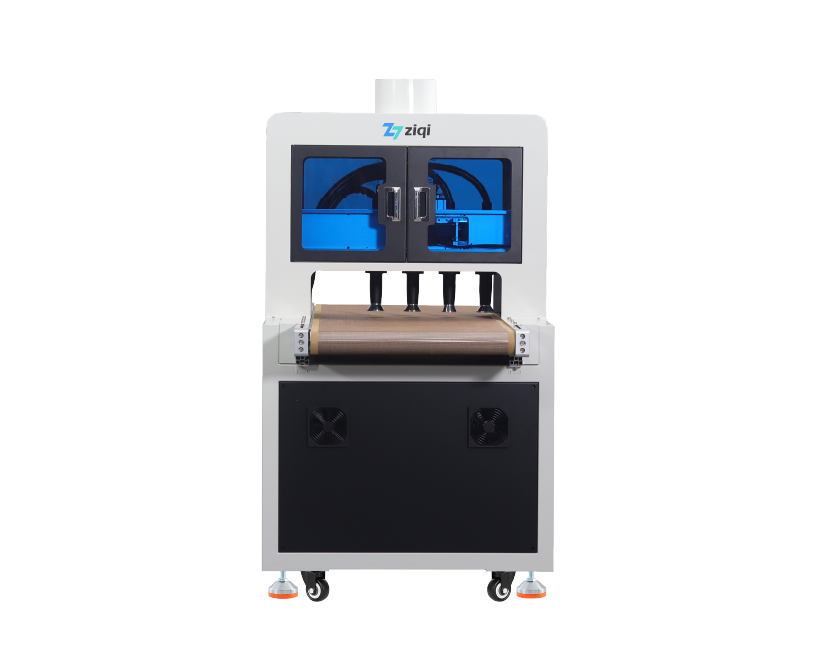 宽幅四头旋喷式流水线等离子清洗机